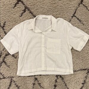 Abercrombie & Fitch Cream Top